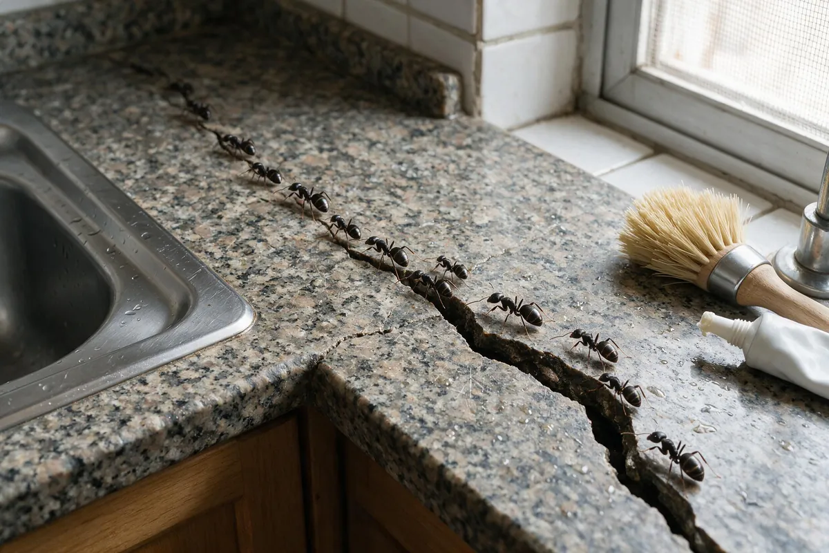 Tratamiento de rastro de hormigas en terraza de vivienda en València centro - Sanea Plagas