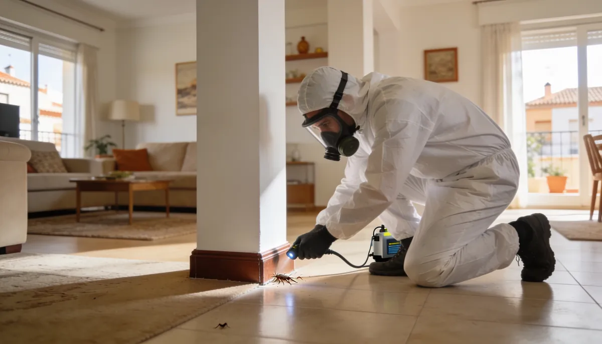 Técnico de control de plagas en vivienda particular de València centro - Sanea Plagas València