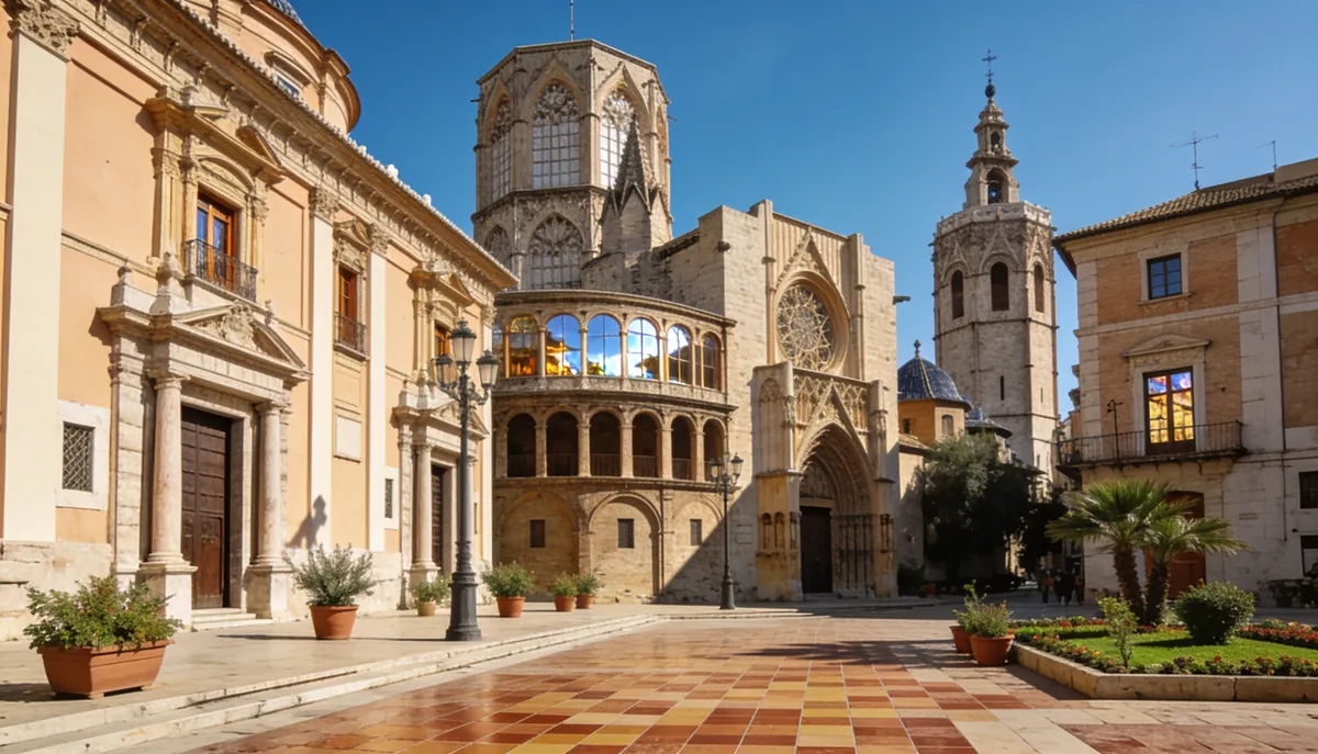 Control de palomas y plagas junto a la Catedral en La Seu, Sanea Plagas València